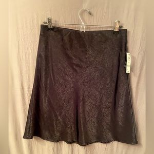 And Now This Aline Satin Mini Skirt (new with tags) M